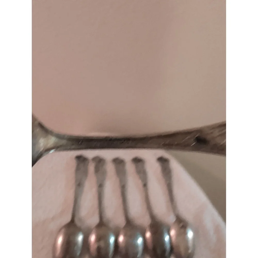 Berkshire Three 1915 Teaspoon Lot of 6 Berkshire Silver Co